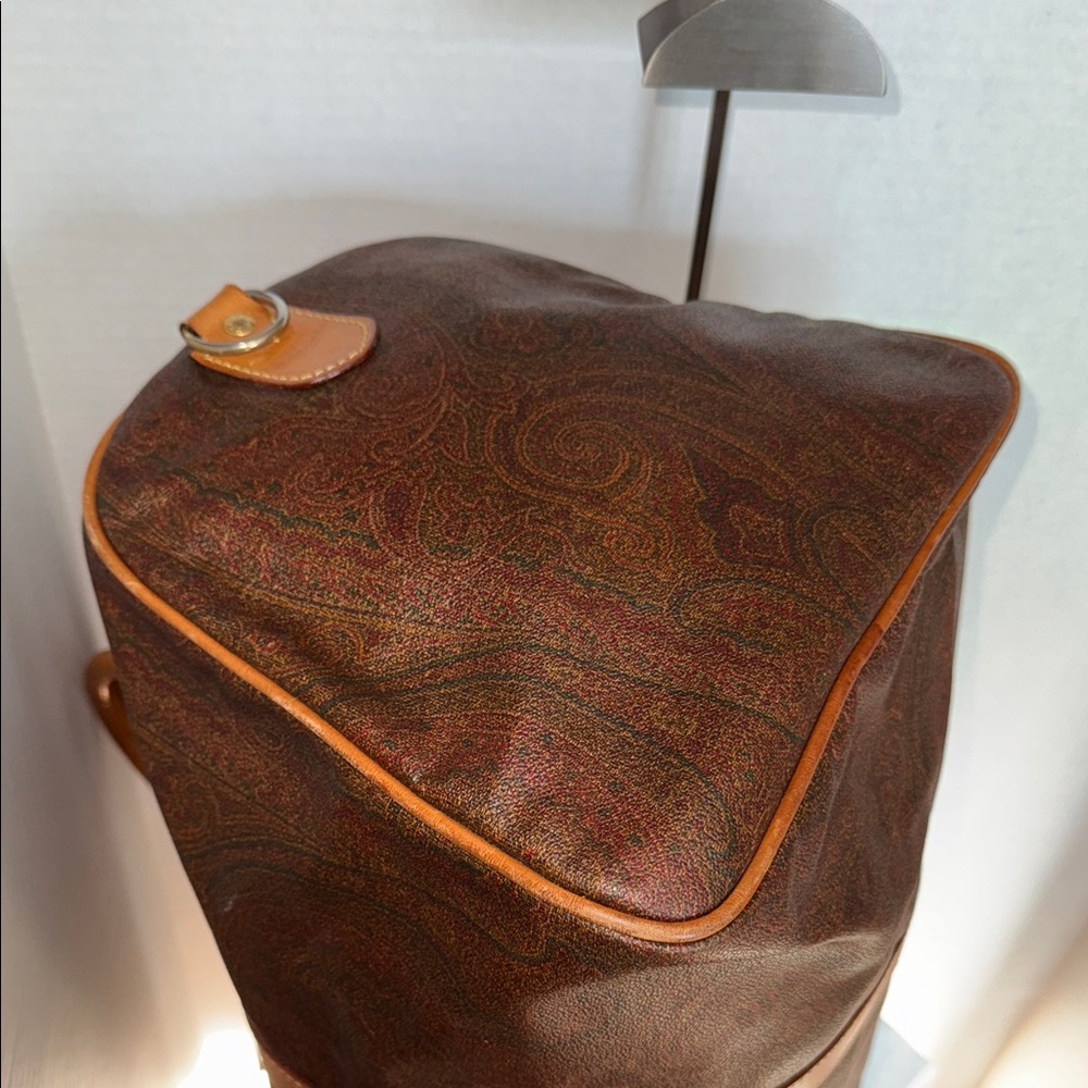 ETRO Brown Travel Duffel Bag - Picture 3 of 12